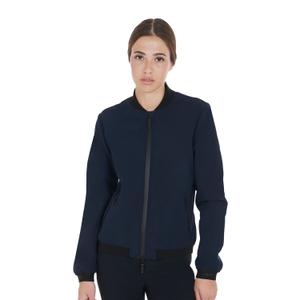 etw00058-navy-blouson-en-tissu-technique-femme-equestro-navy