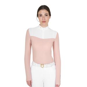 etw00061-cameo-rose-14-1310-polo-de-concours-technique-manches-longues-femme-equestro-cameo-rose-14-1310