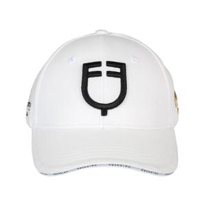 lfetu03003-white-casquette-de-baseball-equestro-x-fise-white-tu