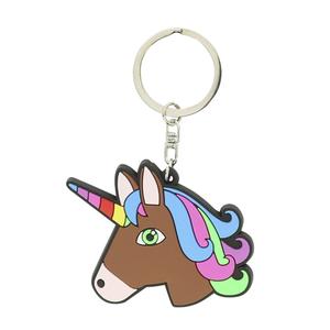 901500004-porte-cle-silicone-enfant-tete-de-licorne-equi-kids-brun-tu