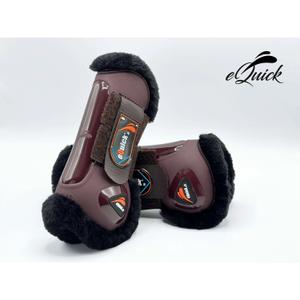 elighflmpasv-guetres-anterieurs-ouvertes-pour-cheval-equick-elight-scratch-panther-brown