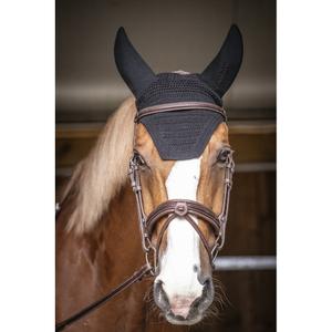 306907002-bonnet-anti-mouches-pour-cheval-silencieux-equitheme-cott-fs-noir-cheval