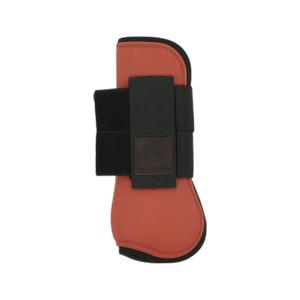 530816122-guetres-pour-cheval-ouvertes-equitheme-tara-orange-poney