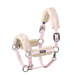 420700-834-710-licol-double-epingle-pour-cheval-en-fausse-fourrure-eskadron-powderrose