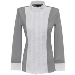 908882-gris-polo-equitation-manches-longues-femme-flags-cup-diamantina-gris