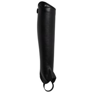 fnu01005-black-mini-chaps-en-cuir-franceschini-masaccio-noir