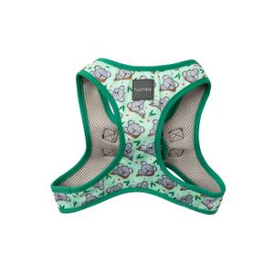 fzhs451-harnais-pour-chien-fuzzyard-step-in-dreamtime-koalas-vert-clair-vert-fonce-gris-marron-l-57-2-63-cm