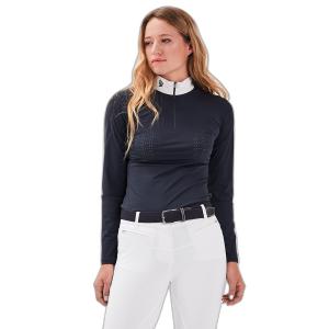 jalna-342-chemise-d-equitation-concours-femme-gaze-jalna-marine