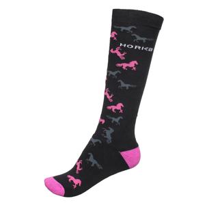 145450-271-chaussettes-horka-horses-black-rosa