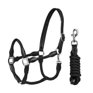 180187-9075-licol-pour-cheval-cuir-avec-corde-horka-noir-noir