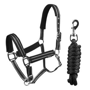 180191-232-ensemble-licol-et-longe-pour-cheval-horka-deluxe-noir-argent