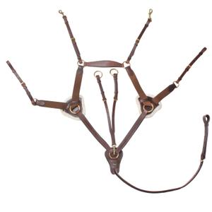 180260-235-collier-de-chasse-pour-cheval-5-points-elastique-horka-brun-dore