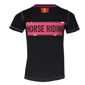 590704-2-t-shirt-imprime-enfant-red-horse-ss22-noir