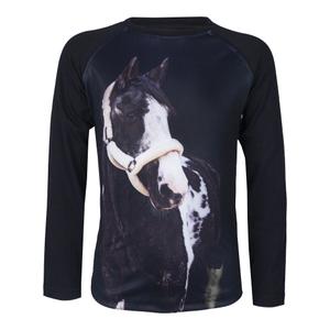 590713-2-t-shirt-manches-longues-enfant-red-horse-pixel-fw22-2-noir