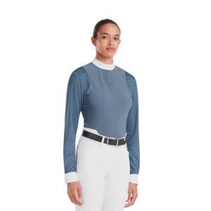 alils124-vintage-indigo-chemise-d-equitation-femme-horse-pilot-aerolight-vintage-indigo