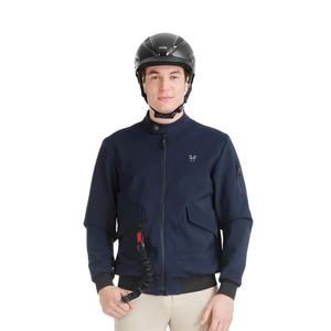 ted223-navy-blouson-zippe-horse-pilot-navy