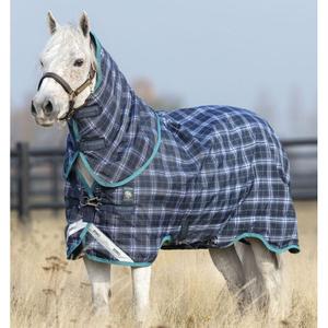 akbp92-c3d0-couverture-d-exterieur-pour-poney-horseware-rhino-plus-250g-navy-check-teal