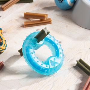 v0103697-jouet-a-mordre-2-en-1-congelable-de-compagnie-innovagoods-glubiz-bleu-tu