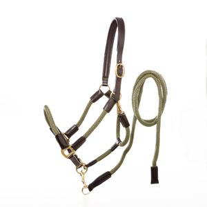 0290071150328-licol-pour-cheval-en-cuir-avec-corde-kavalkade-cavo-braun-grun