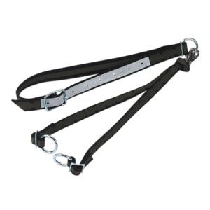 125251-sangle-double-collier-sol-avec-anneaux-kerbl-black-60-cm