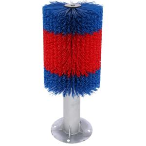 18650-brosse-sur-poteau-maxi-bovins-et-chevaux-kerbl-rouge-bleu-163-cm