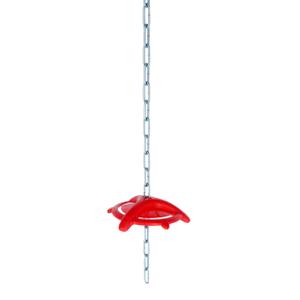 22605-disque-a-mordre-pour-porcelets-avec-chaine-de-suspension-kerbl-rouge-18-cm