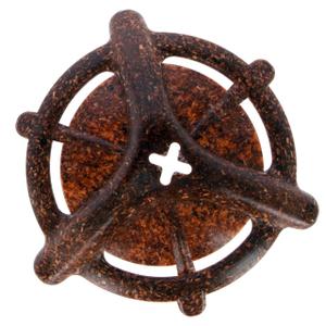 22638-disque-a-mordre-nature-sans-chaine-de-suspension-kerbl-marron-18-cm