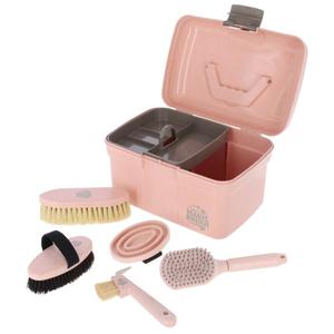 3230295-boite-de-pansage-kerbl-magic-brush-w-rose-pastel-tu