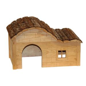 82757-cabane-pour-rongeurs-toit-galbe-kerbl-nature-beige-30x20x20-cm
