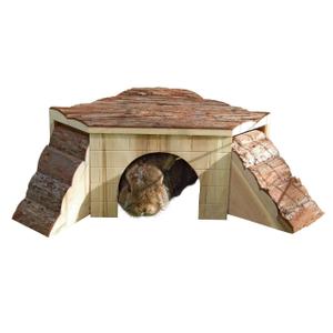 82771-cabane-pour-rongeursr-kerbl-nature-beige-marron-37x37x16-cm