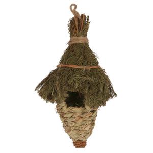 82980-nichoir-en-herbe-pour-oiseaux-kerbl-marron-27x12-cm