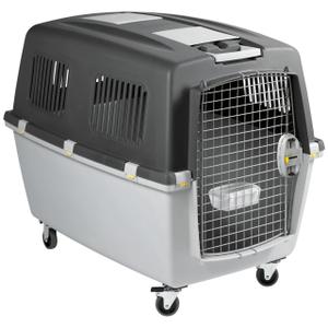 84587-cage-de-transport-kerbl-gulliver-mega-gris-102x72x76-cm