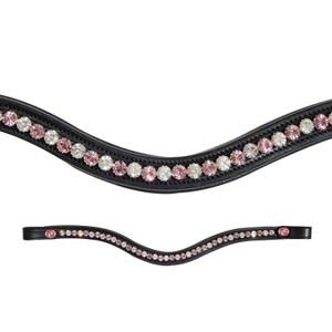 801-6850-frontal-pour-cheval-kieffer-flexiloop-black-black-lined-chain-large-crystal-rose