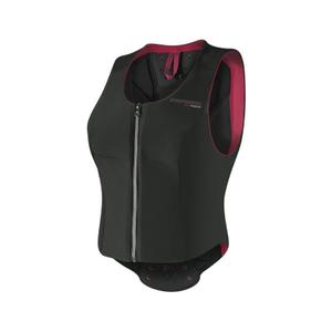 99102433-gilet-equitation-femme-komperdell-flexfit-noir-bordeaux