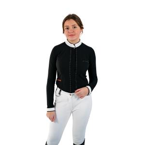 felicie-n-polo-equitation-de-concours-manches-longues-femme-le-sabotier-felicie-noir