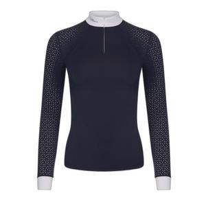it02362-polo-de-concours-d-equitation-manches-longues-femme-lemieux-olivia-navy