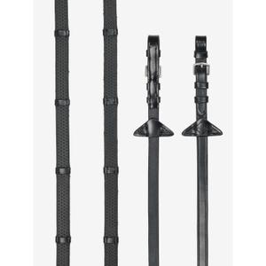 it03781-renes-pour-cheval-caoutchouc-lemieux-eventa-black-silver