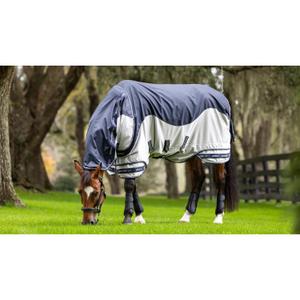 it04127025-couverture-anti-mouches-pour-cheval-impermeable-avec-couvre-cou-lemieux-arika-shower-tek-navy