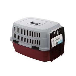 10426299-cage-de-transport-pour-chien-m-pets-viaggio-bordeau-gris-68x48x42-cm