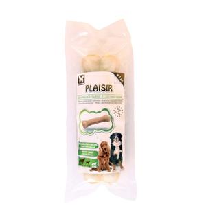 3001172-os-pour-chien-fourre-poulet-martin-sellier-8kg-beige-17-cm