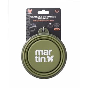 3002283-gamelle-pour-chien-en-silicone-martin-sellier-kaki