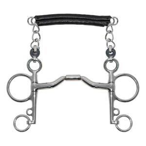 590076135-pelham-pour-cheval-cintre-passage-de-langue-branches-longues-metalab-elite-argente-135-mm