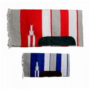 1204330-06-tapis-de-selle-western-avec-passage-de-sangle-en-cuir-natowa-ecru-rouge-tu
