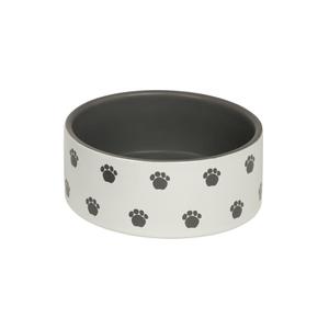 73611-gamelle-pour-chien-en-ceramique-nobby-pet-pata-blanc-gris-0-55-l