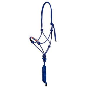 plh03000-royalblue-licol-pour-cheval-corde-nouee-pool-s-navayo-bleu-tu