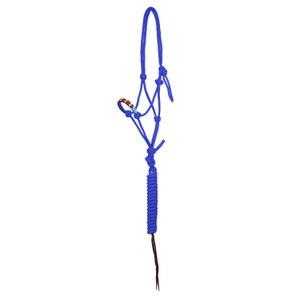 plh03010-royalblue-licol-pour-cheval-a-noeuds-de-perles-avec-laisse-pool-s-bleu-tu