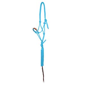 plh03010-turquoise-licol-pour-cheval-a-noeuds-de-perles-avec-laisse-pool-s-turquoise-tu