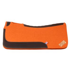 plh09015-orange-tapis-de-selle-pour-cheval-en-feutre-western-avec-renfort-en-cuir-pool-s-orange-tu
