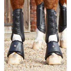 1033flblk-guetres-anterieurs-pour-cheval-premier-equine-carbon-tech-air-cooled-black
