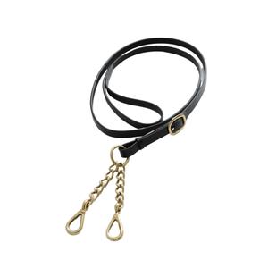 8098-blk-renes-de-presentation-en-cuir-avec-chaines-premier-equine-black-tu